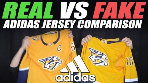 real vs fake nhl adidas jersey|adidas hockey jersey fake.